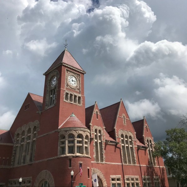 TH with Towering Clouds